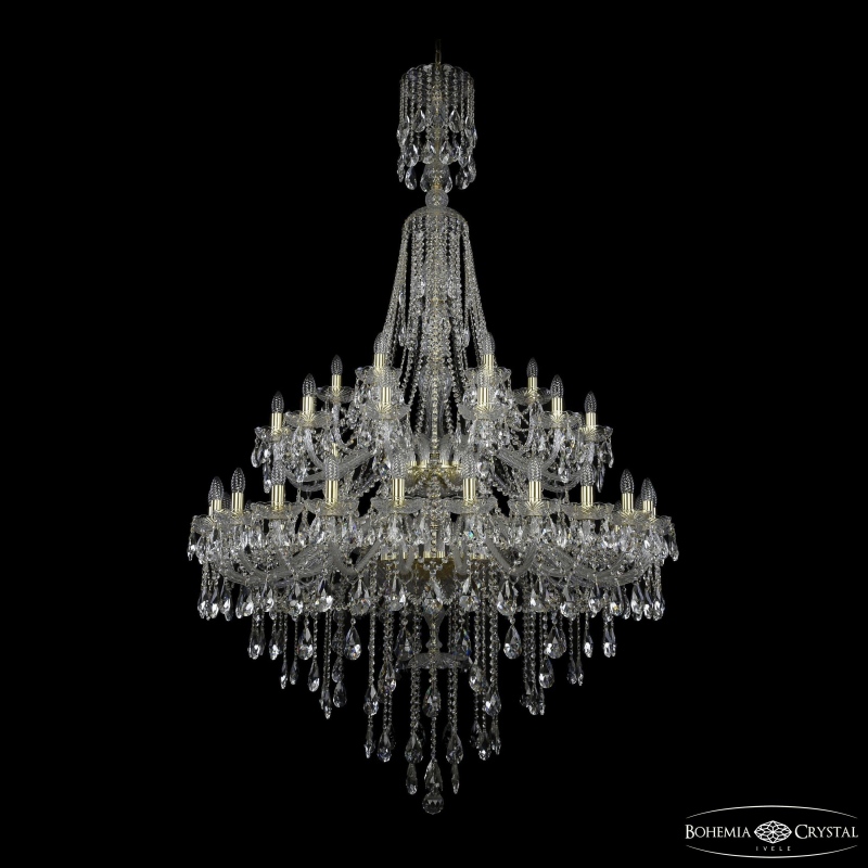 Подвесная люстра Bohemia Ivele Crystal 1415/24+12+6/460/XL-213/2d G