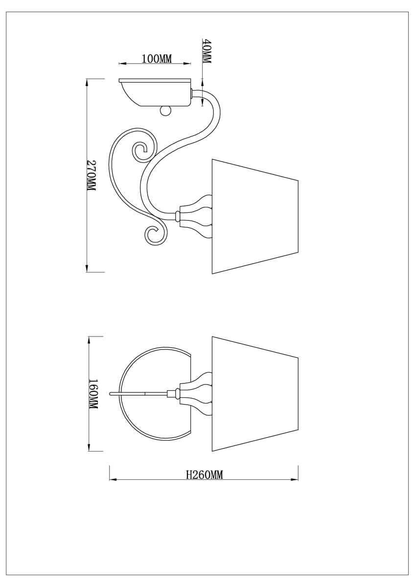 Бра Rivoli Spartacus 5017-401 Б0038089
