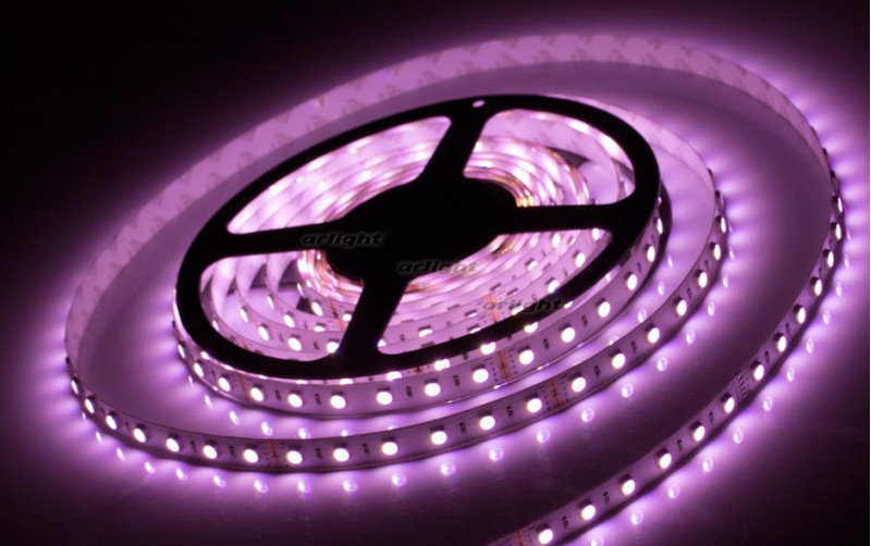 Светодиодная лента Arlight RT 2-5000 24V RGBW-One Warm 2x (5060, 300 LED, LUX) 019152