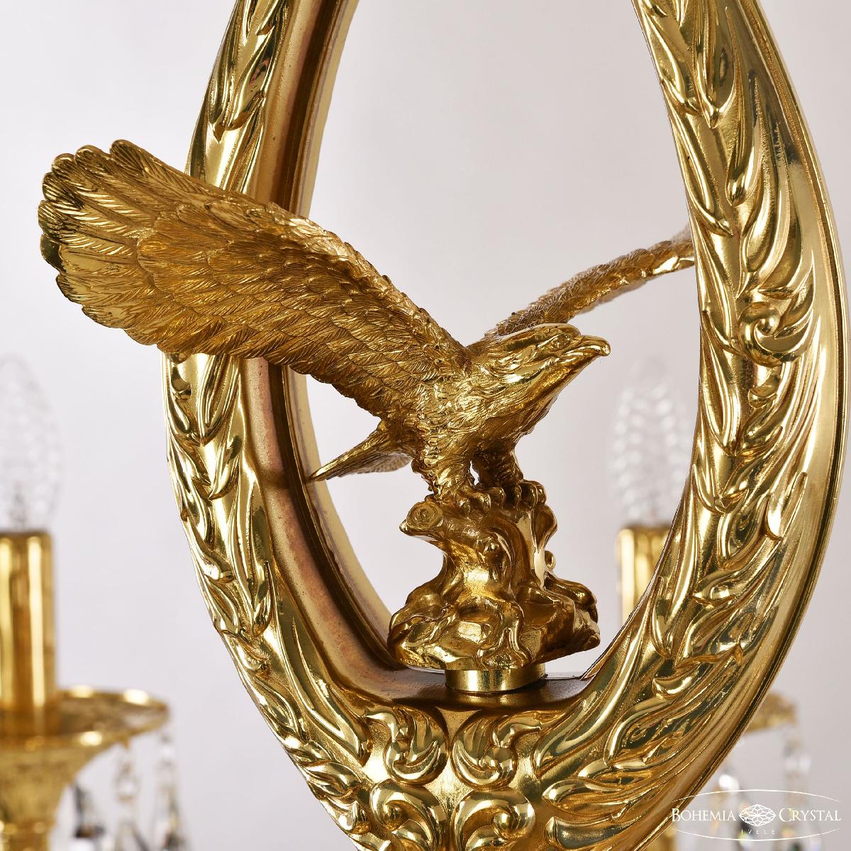 Подвесная люстра Bohemia Ivele Crystal Florence 71401/12/360 A G FE1S