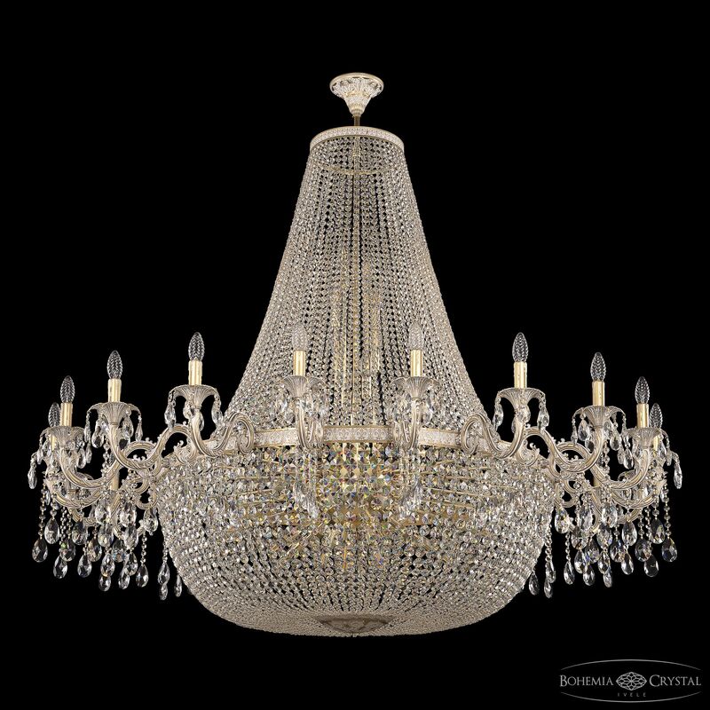 Подвесная люстра Bohemia Ivele Crystal AL2111H201/20/160FL AGW