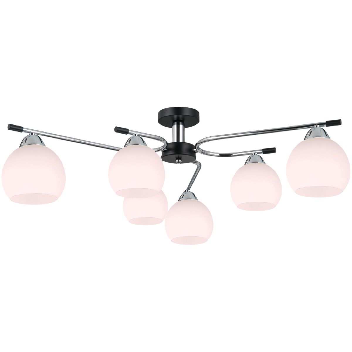 Потолочная люстра Illumico IL0638-6CSQ-24 CR BK LIBRA