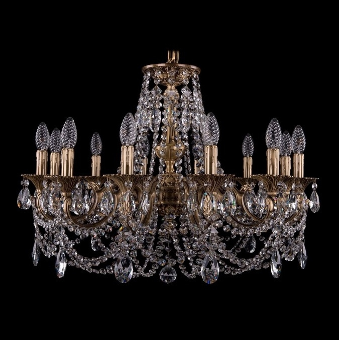 Подвесная люстра Bohemia Ivele 1702/12/250/C/FP