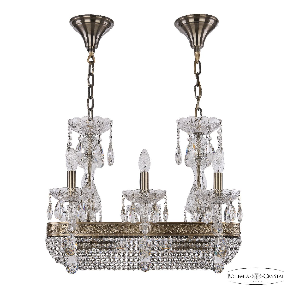 Подвесная люстра Bohemia Ivele Crystal 1452/6/195/600 FP