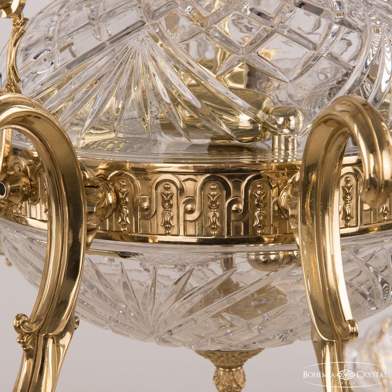 Подвесная люстра Bohemia Ivele Crystal Verona 72009P/9/250 G PAL Y8