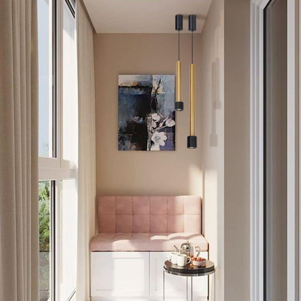 Подвесной светильник Lumien Hall Ноале LH4097/1P-GD-SBK