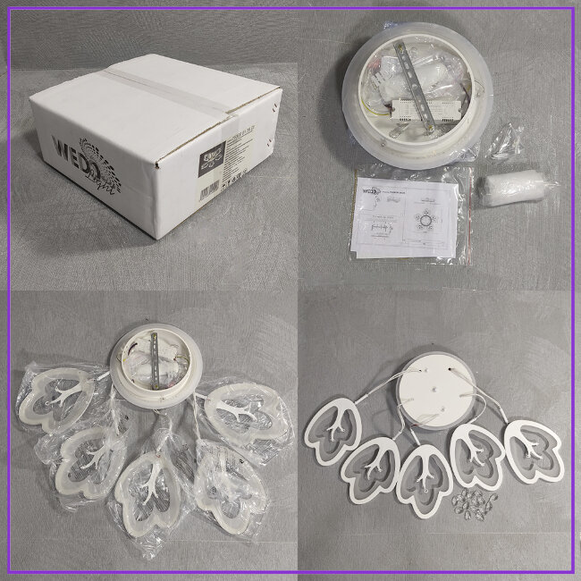 Потолочная люстра Wedo Light Dominica 75306.01.09.05