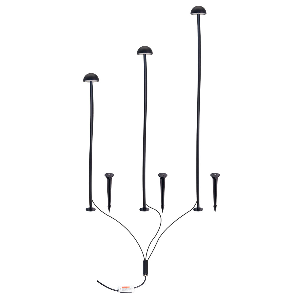 Ландшафтный светильник Arte Lamp Motus A1081PA-3BK