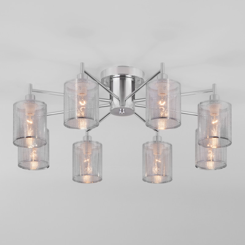 Накладная люстра Eurosvet 70109/8 хром