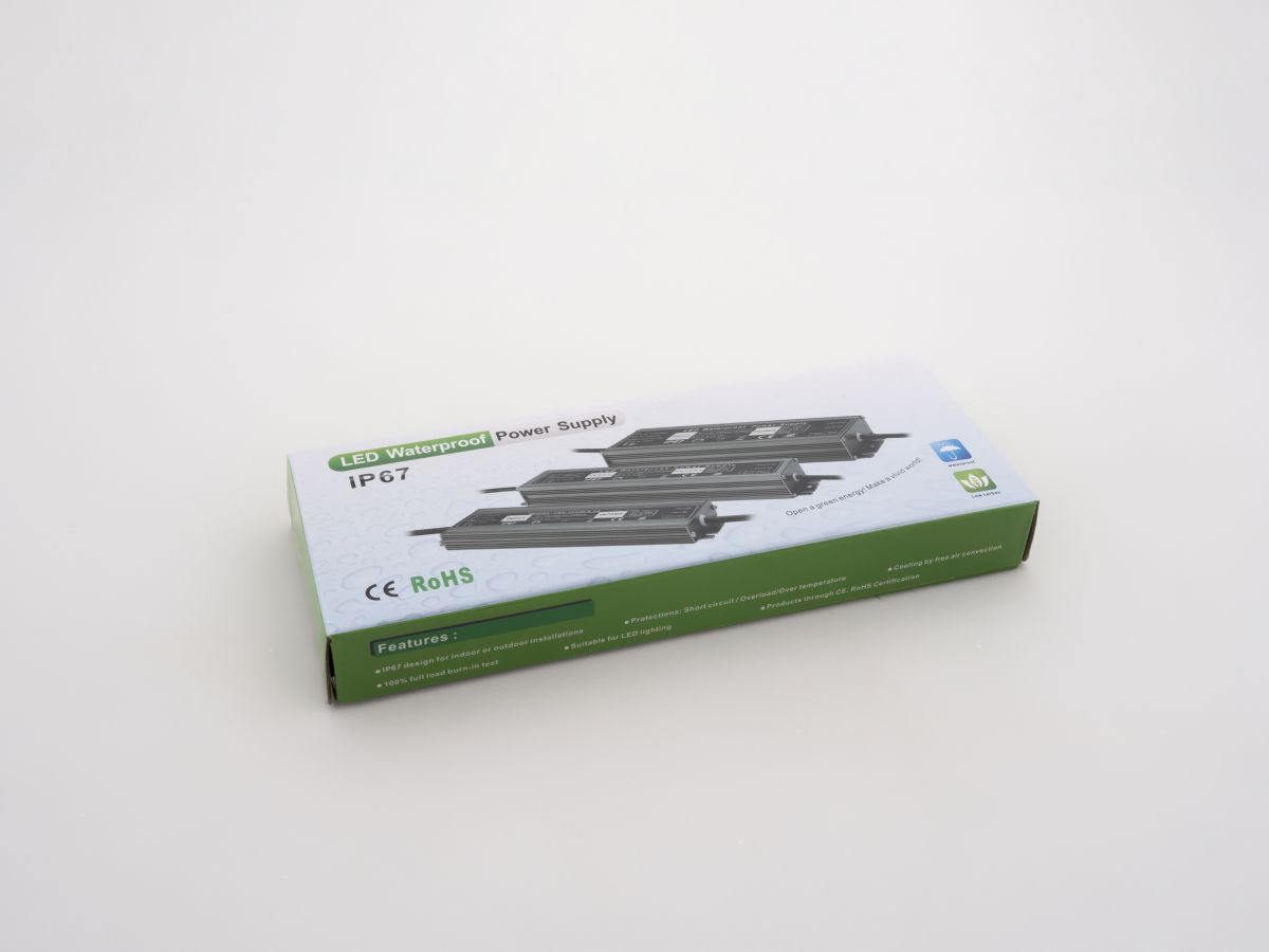 Блок питания LEDS POWER 100Вт 24В IP67 алюминий SLIM 003139