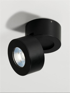 Накладной спот Elvan GW-6615L-10W-WW-Bk