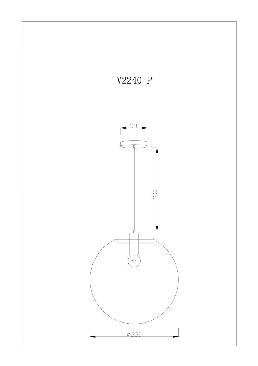 Подвесной светильник Moderli Aurora V11542-1P