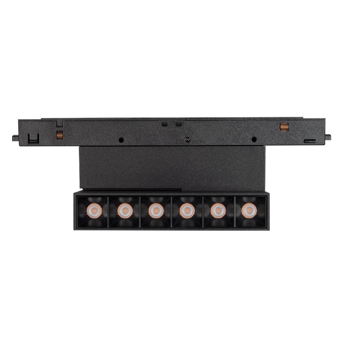 Трековый светильник Arlight MAG-ORIENT-LASER-FOLD-S195-6W Warm3000 (BK, 30 deg, 48V) 034629(1)