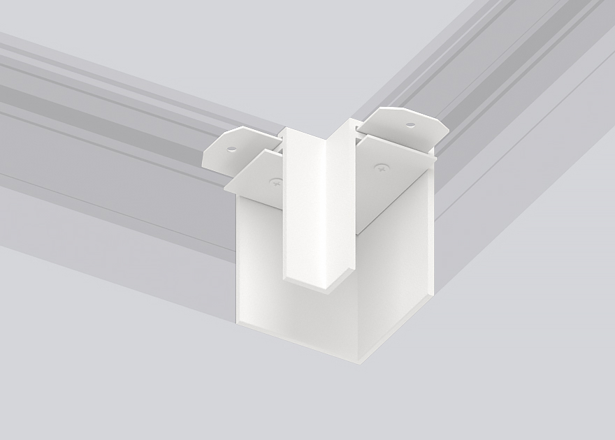 Угловой соединитель Luminotti Slimline L.200.4.WH