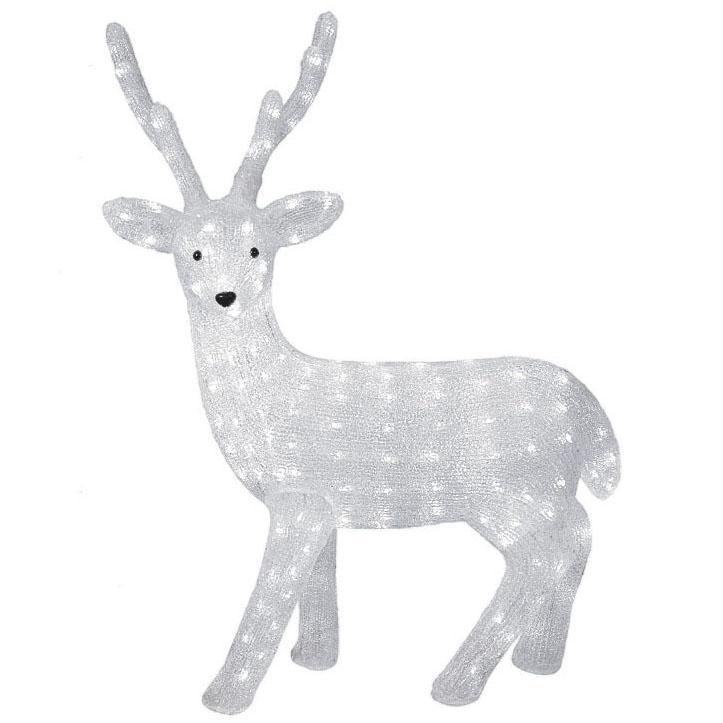 Фигурка светодиодная «Олень» 36x30см (07953) Uniel ULD-M3739-040/STA