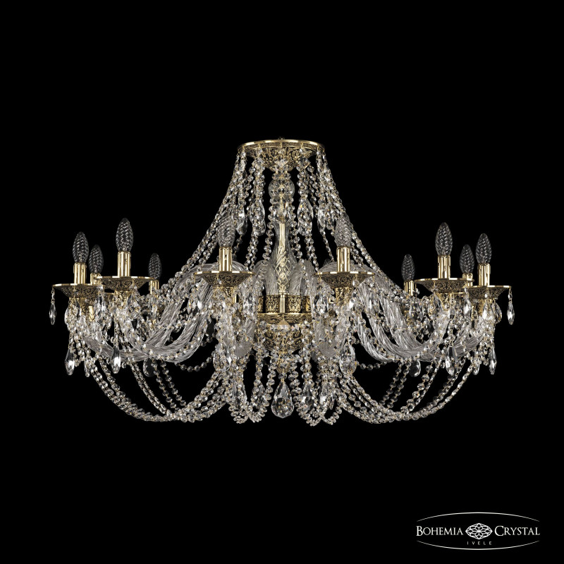 Подвесная люстра Bohemia Ivele Crystal 16106/12/360 GB