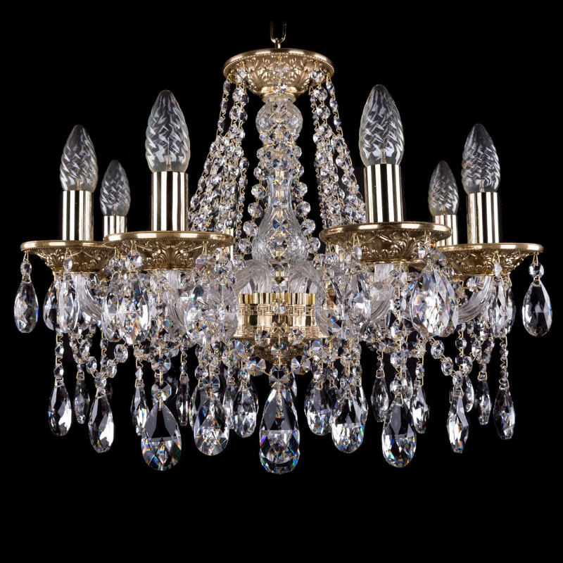 Подвесная люстра Bohemia Ivele 1613/8/165/G