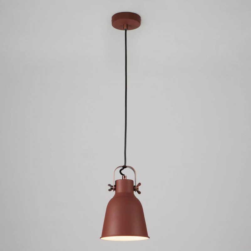 Подвесной светильник Eurosvet Projector 50083/1 бордовый