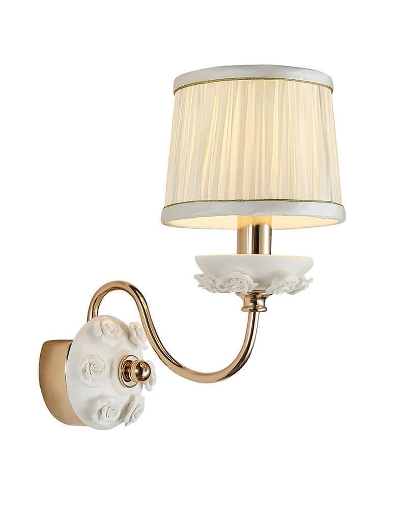 Бра прованс Lumien Hall Эрин 1030/1W-GD-WT