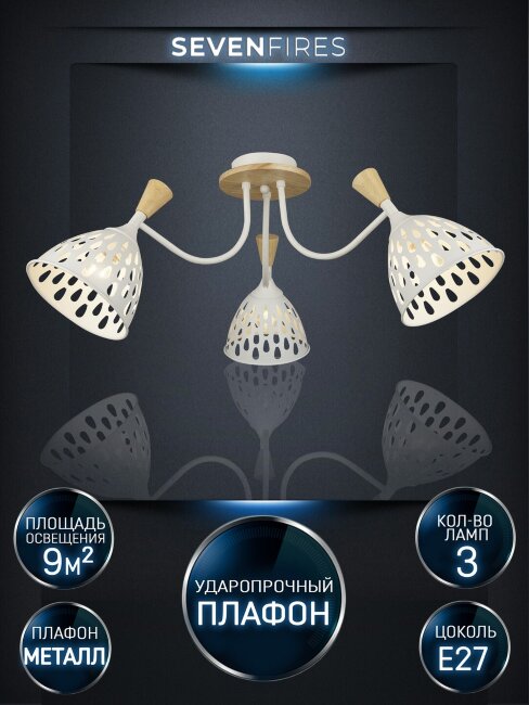 Потолочная люстра Wedo Light Gudi 66656.01.09.03