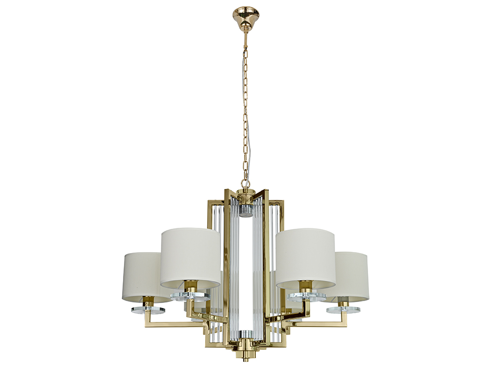 Подвесная люстра Newport 35406+1/C gold без абажуров М0069057