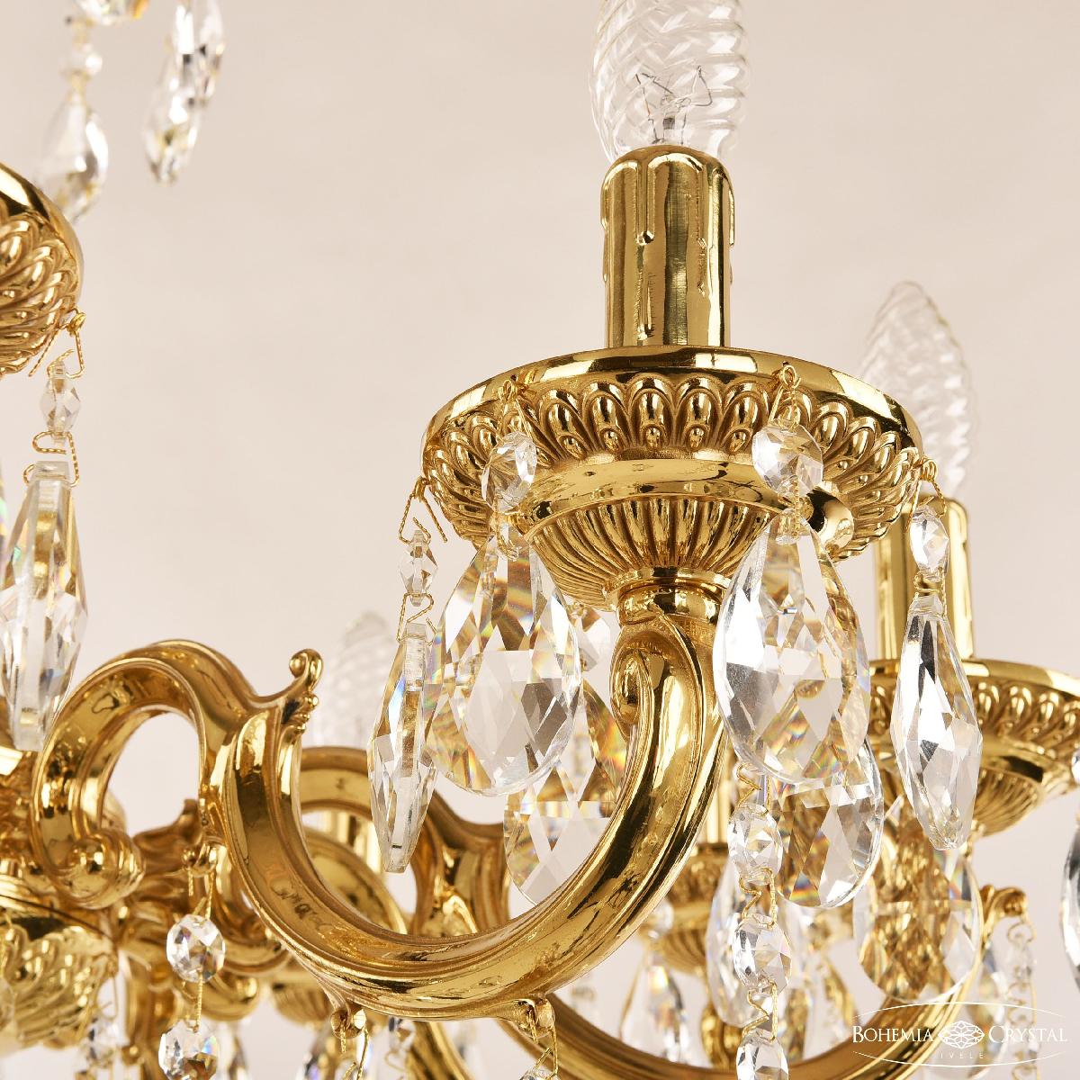 Подвесная люстра Bohemia Ivele Crystal 75101/10/210 A G