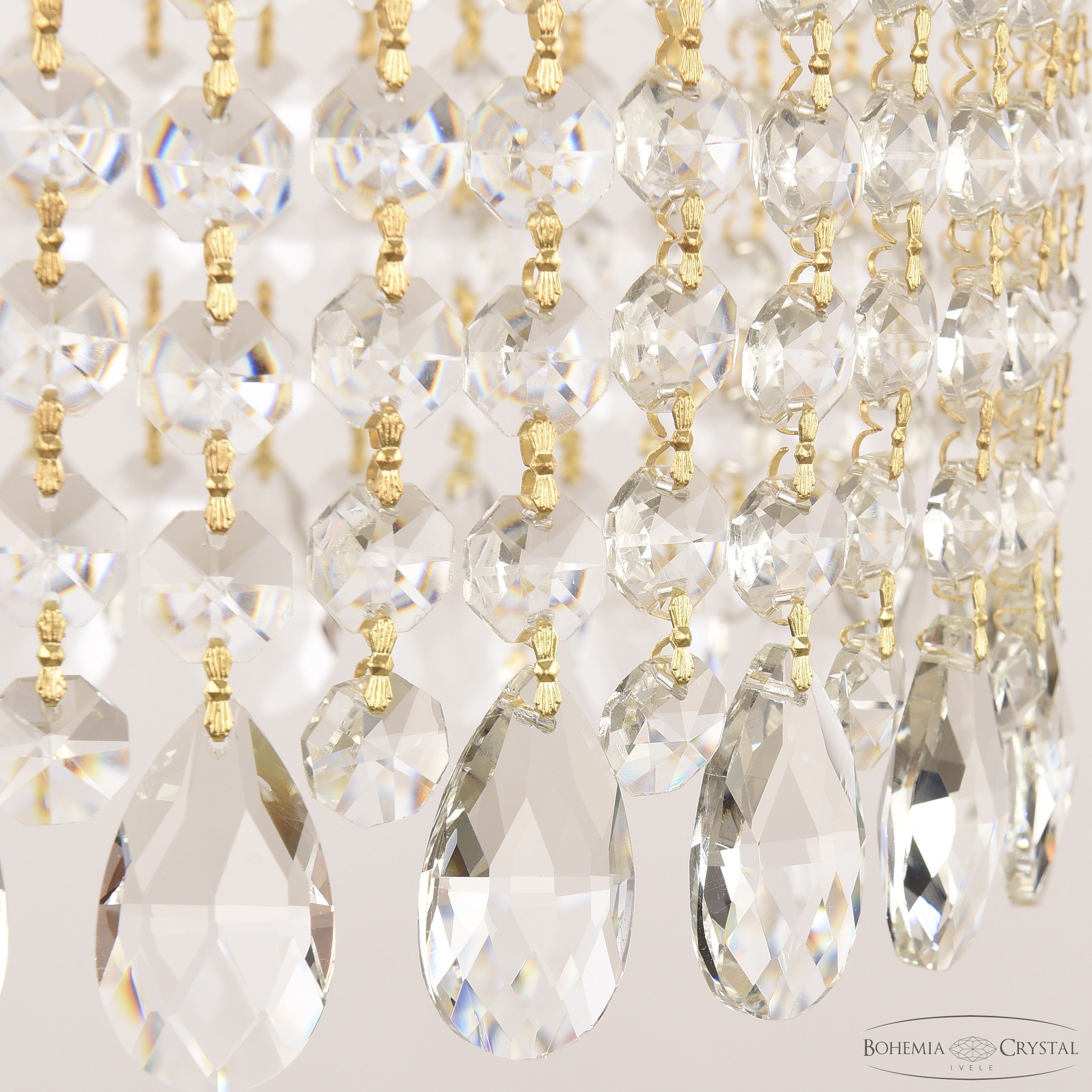 Подвесной светильник Bohemia Ivele Crystal AL19201/20OL WMG