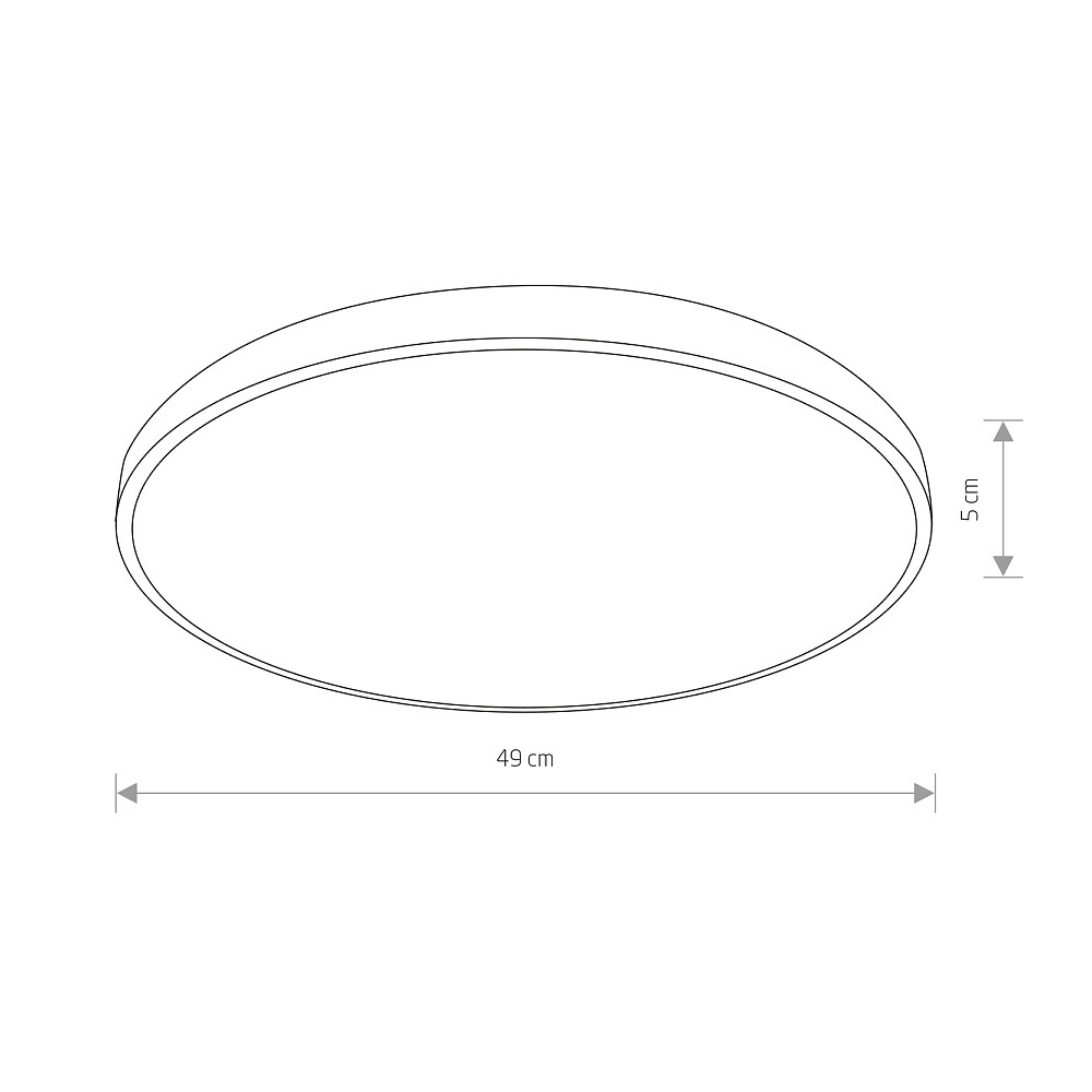 Потолочный cветильник Nowodvorski Agnes Round Led Pro White 10979