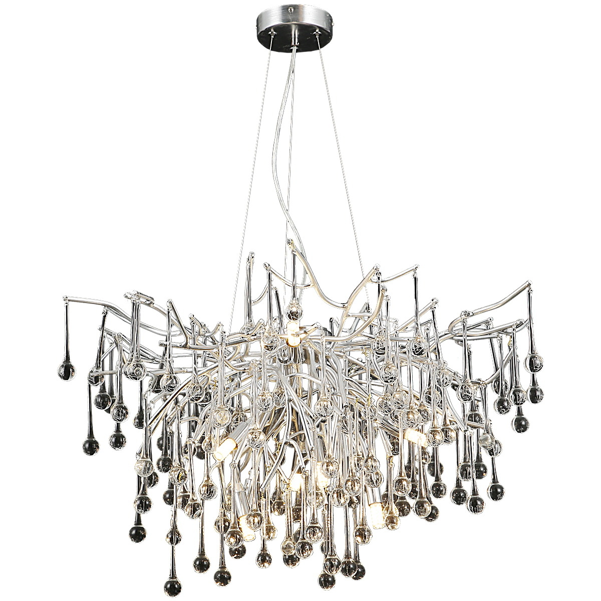 Подвесная люстра Illumico IL0068-8P-79 SILVER