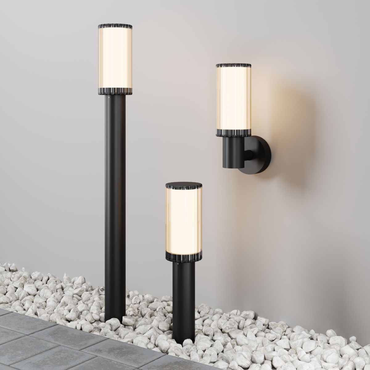 Ландшафтный светильник Maytoni Rib O502FL-01B1