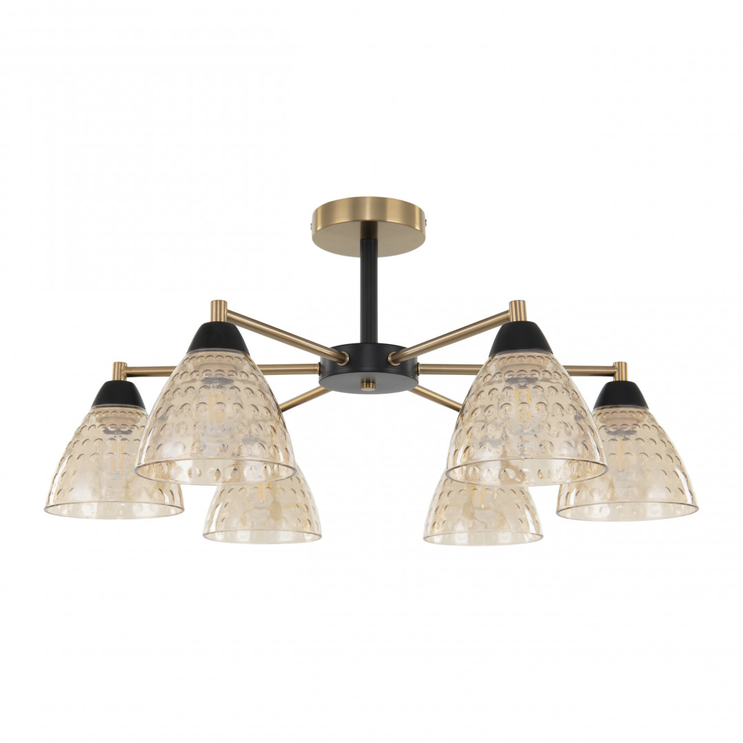 Потолочная люстра Arte Milano Napoli 330754/6 BK+AB