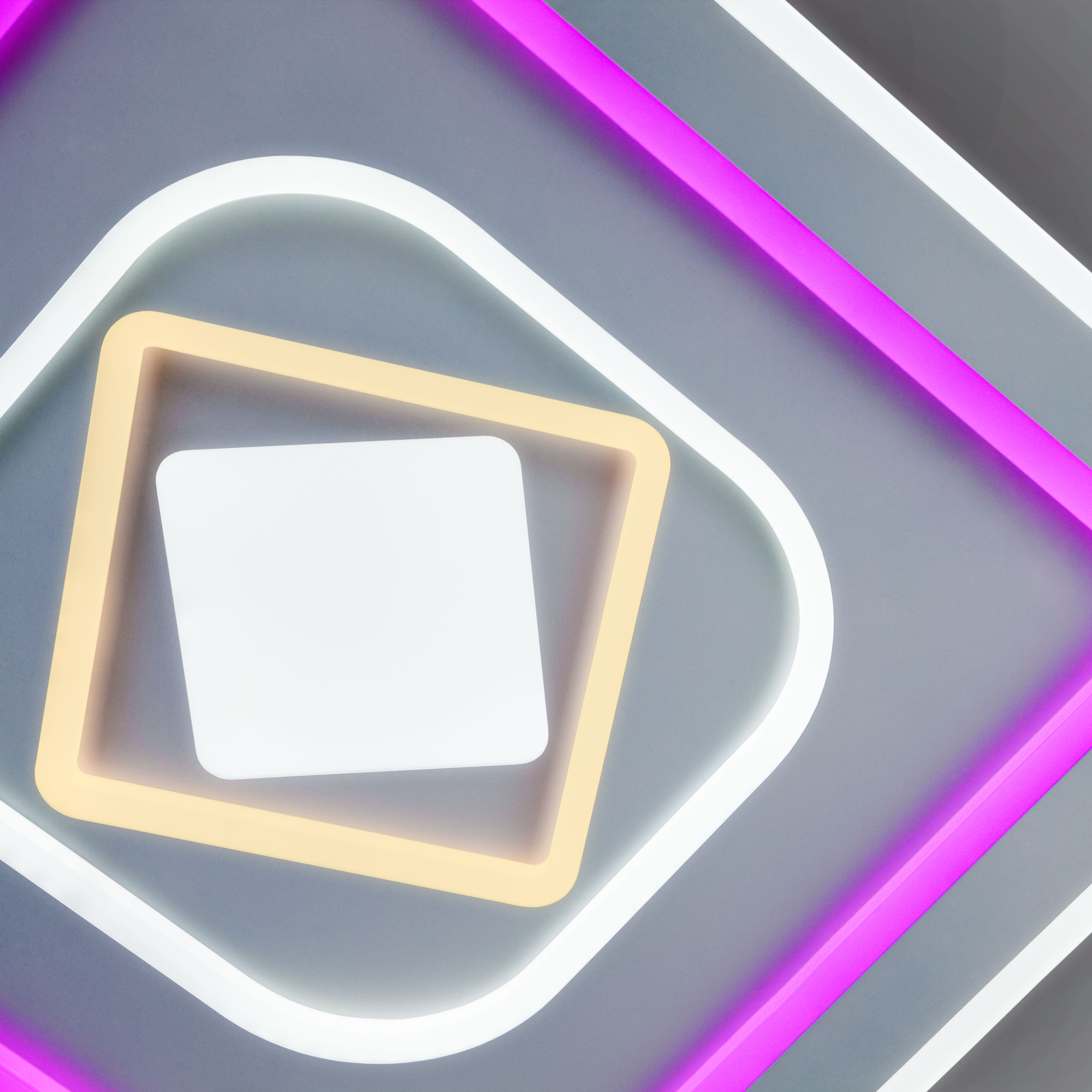 Потолочный светодиодный светильник Eurosvet Coloris 90215/1 белый