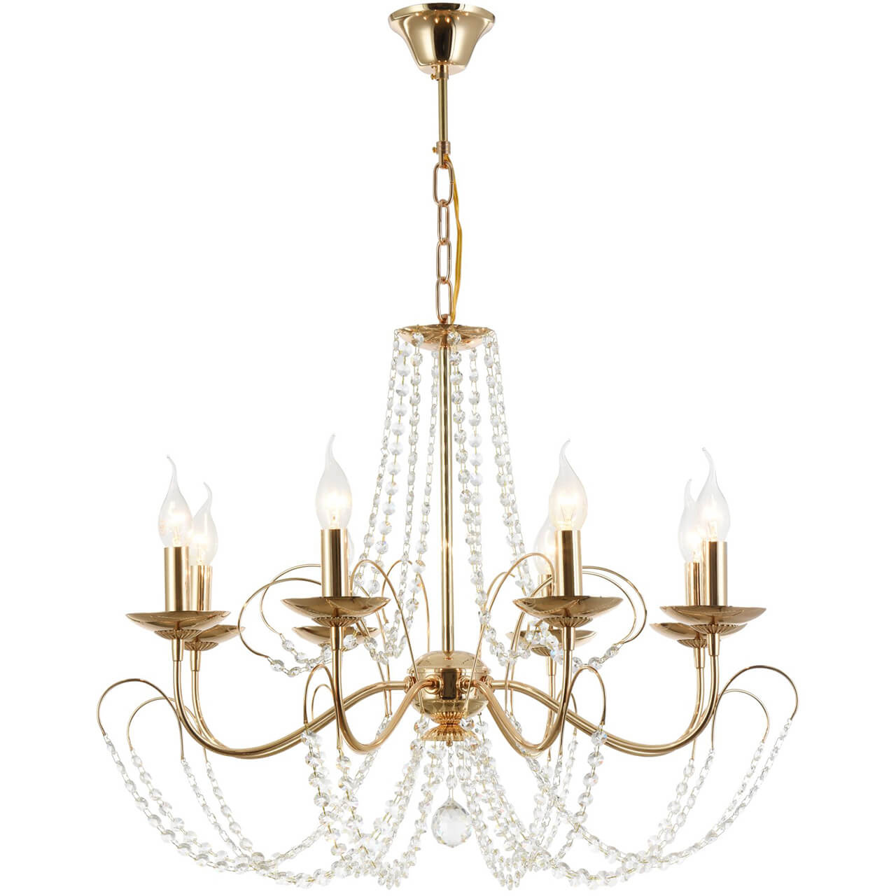 Подвесная люстра Freya Gracia FR1312-PL-08-G