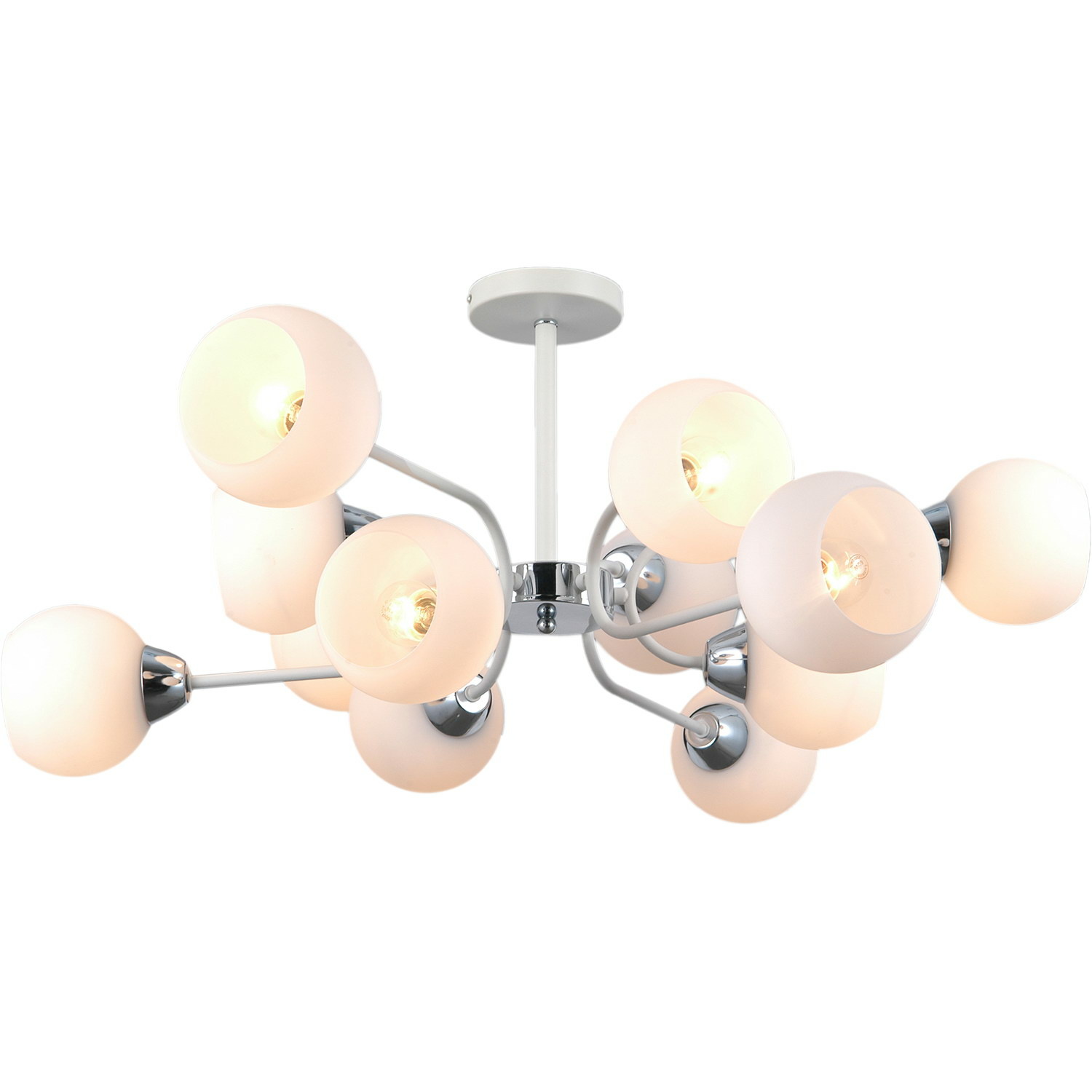 Люстра на штанге Illumico IL0398-12CSQ-79 CR WT