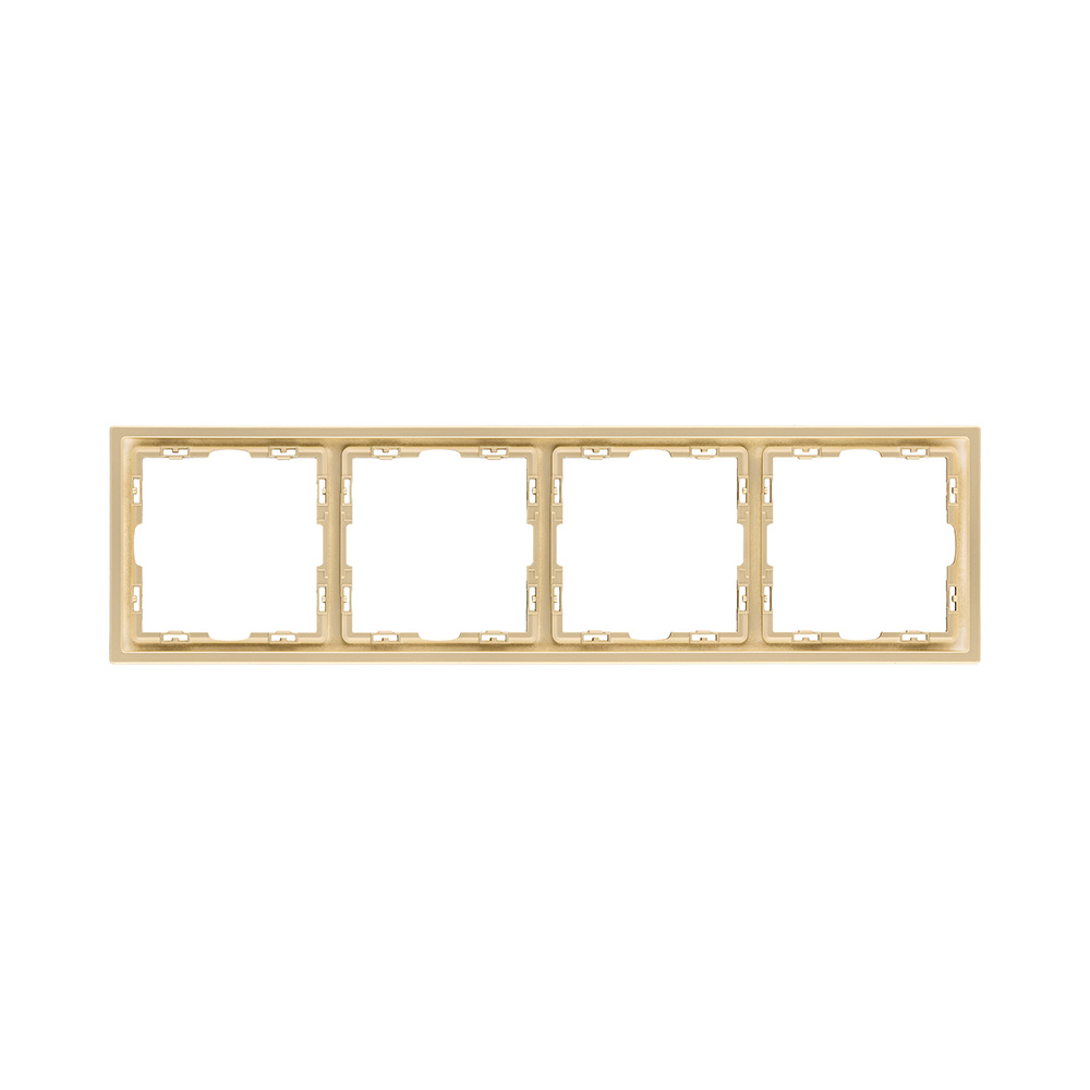 Рамка 4-постовая, золотой Kollinger Eclipse EC4GD