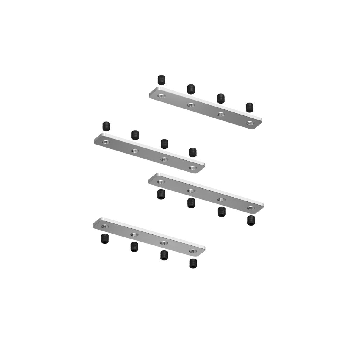 Комплект прямых соединителей для шинопровода Denkirs Smart Slott TR2018-AL