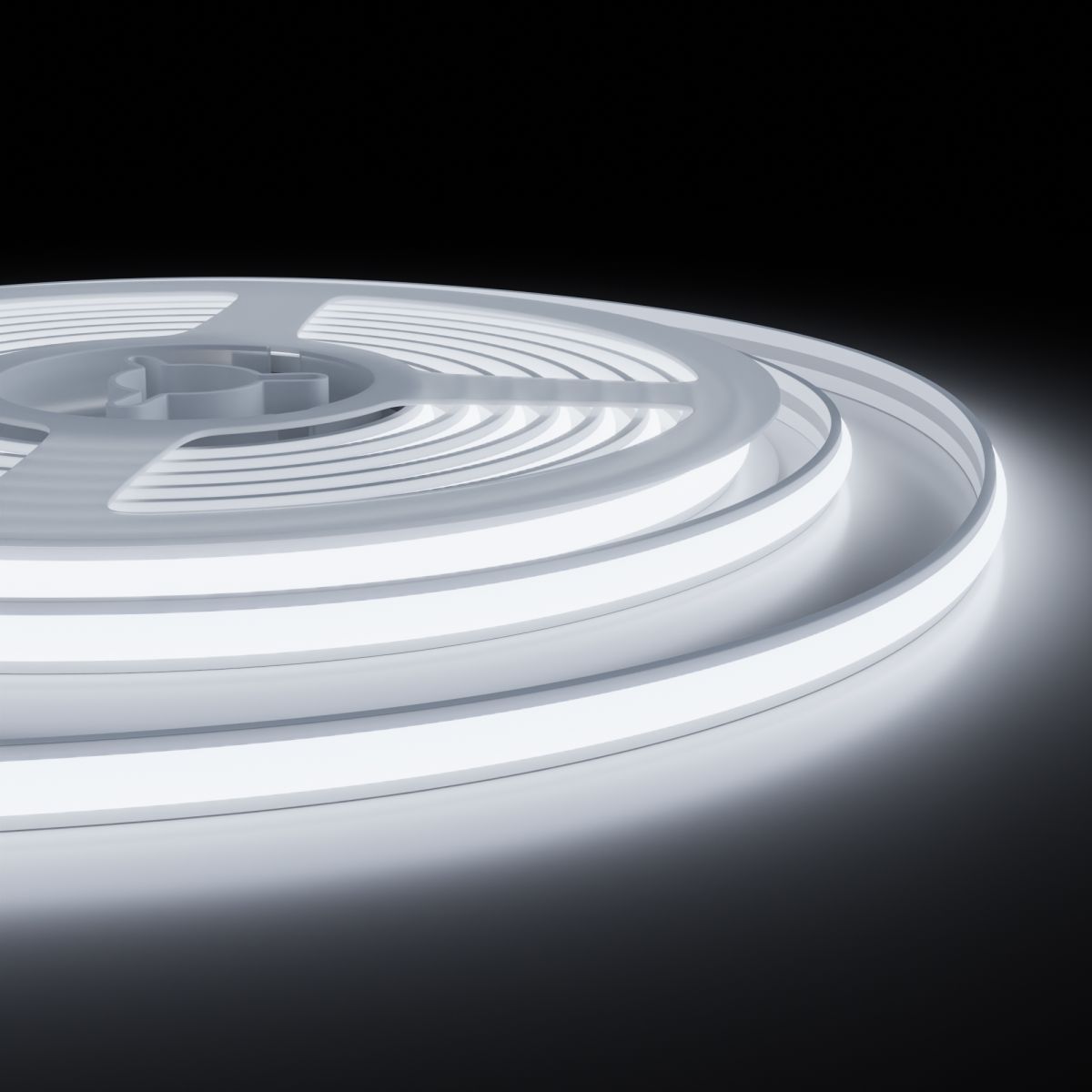 Светодиодная лента Apeyron Free Cut 24В, 10 Вт/м, 600 лм/м, 6500К, COB, 528 д/м, CRI90+, IP67, 5м 00-409