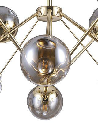 Потолочная люстра Lumien Hall Юнас 4029/8P-DGD-CGC