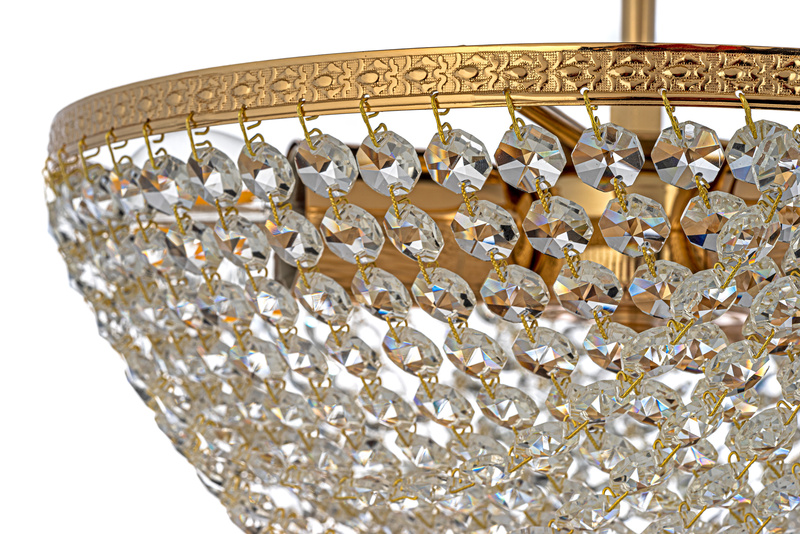 Люстра на штанге Arti Lampadari Stella E 1.3.30.505 G