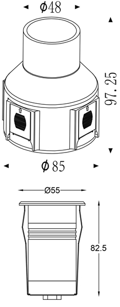 Уличный светильник Deko-Light Alzirr 730470