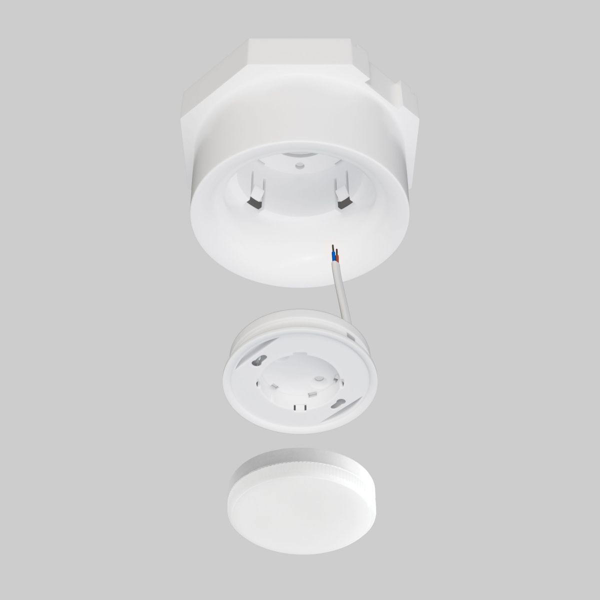 Рамка (светильник) скрытого монтажа светильников GX53 в натяжной потолок Lightstar Tensio 212000