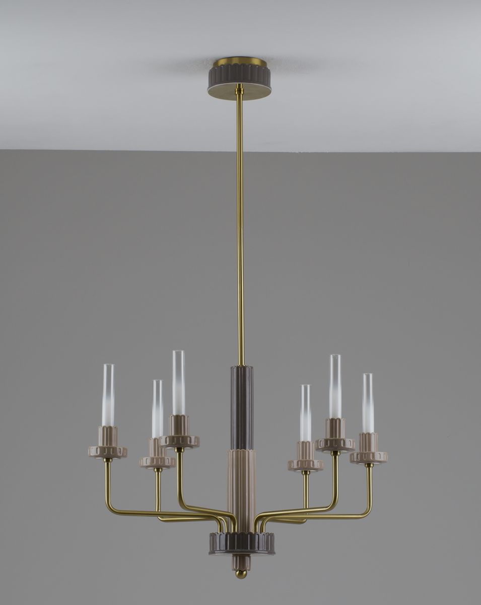 Люстра на штанге Moderli Atelieri V11691-PL