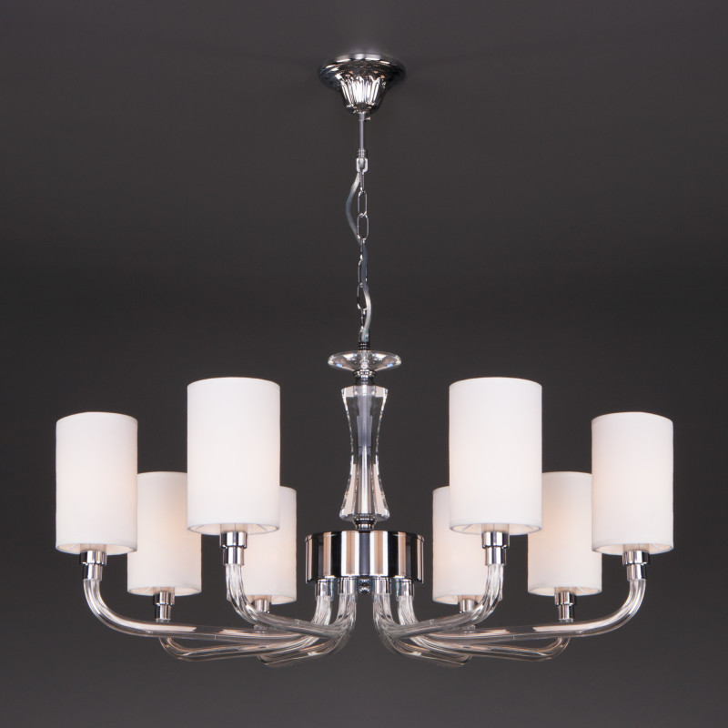 Подвесная люстра Eurosvet Catania 60120/8 хром Smart (60112/8)