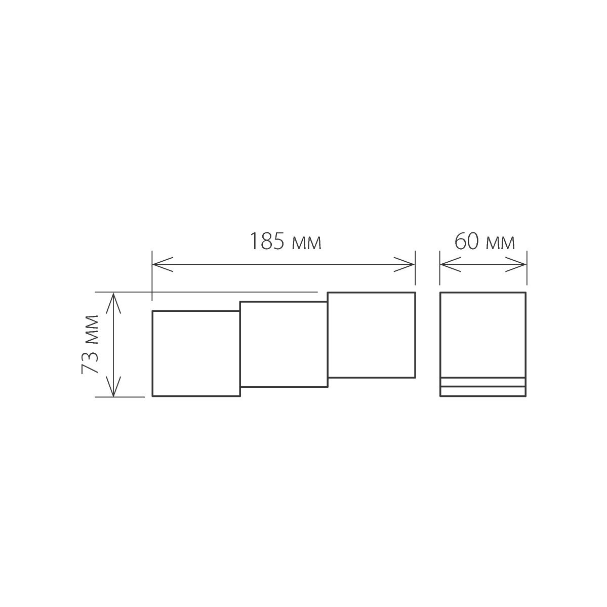 Уличный настенный светодиодный светильник Elektrostandard 1694 Techno LED Triton 4690389086045