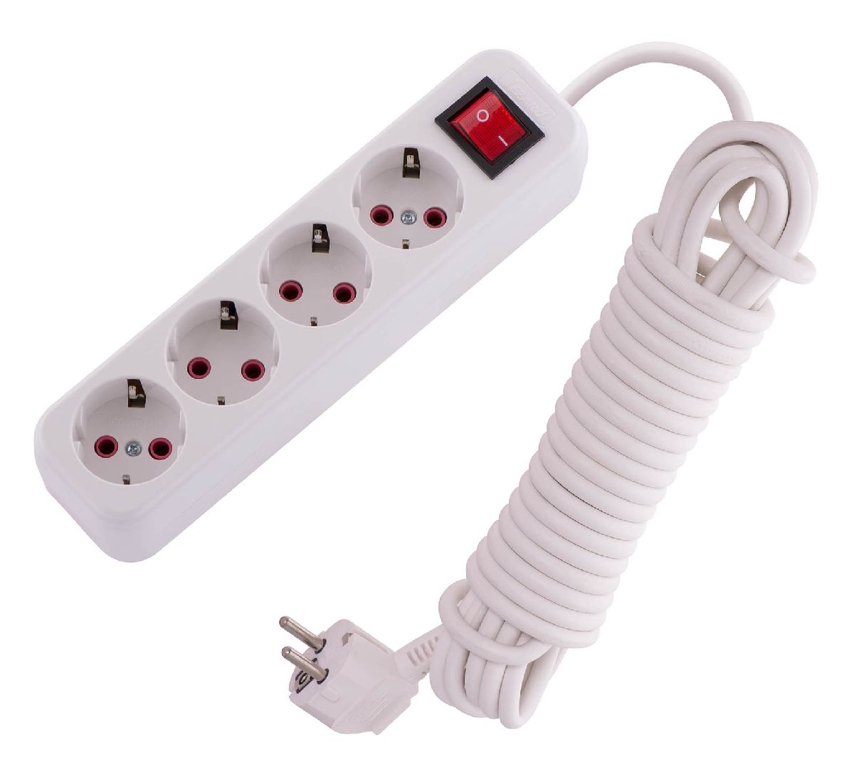 Удлинитель с/з с выключателем Lezard Lila 720-0407-402