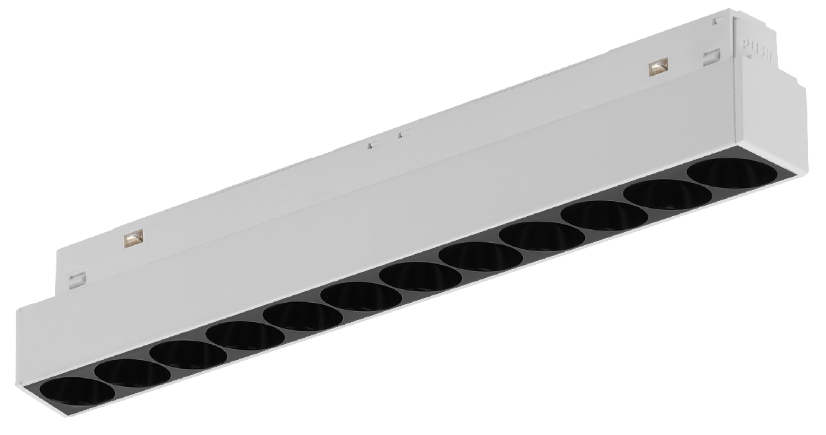 Трековый магнитный светильник iLedex Vision 4822-002-L235-12W-38DG-3000K-WH