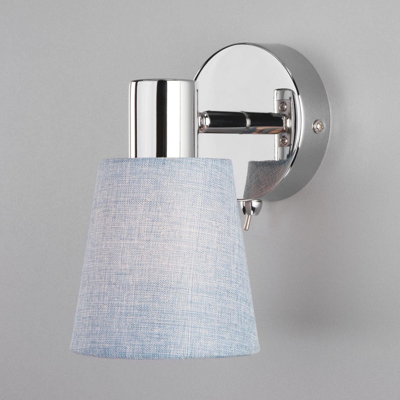 Спот Eurosvet Culver 20080/1 хром/голубой