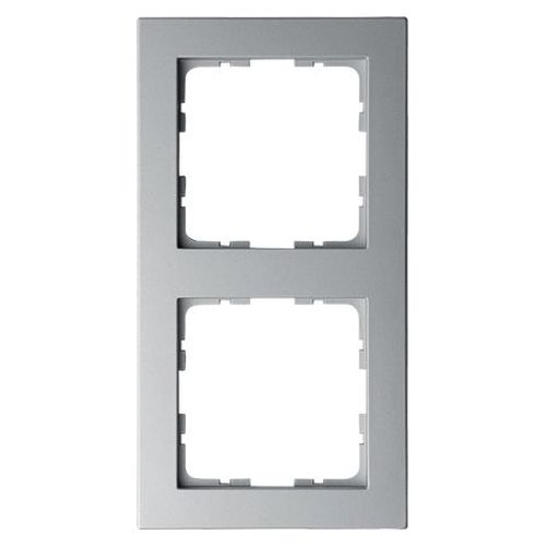 Рамка Jasmart G-Classic 2-постовая цвет алюминий поликарбонат G1002S