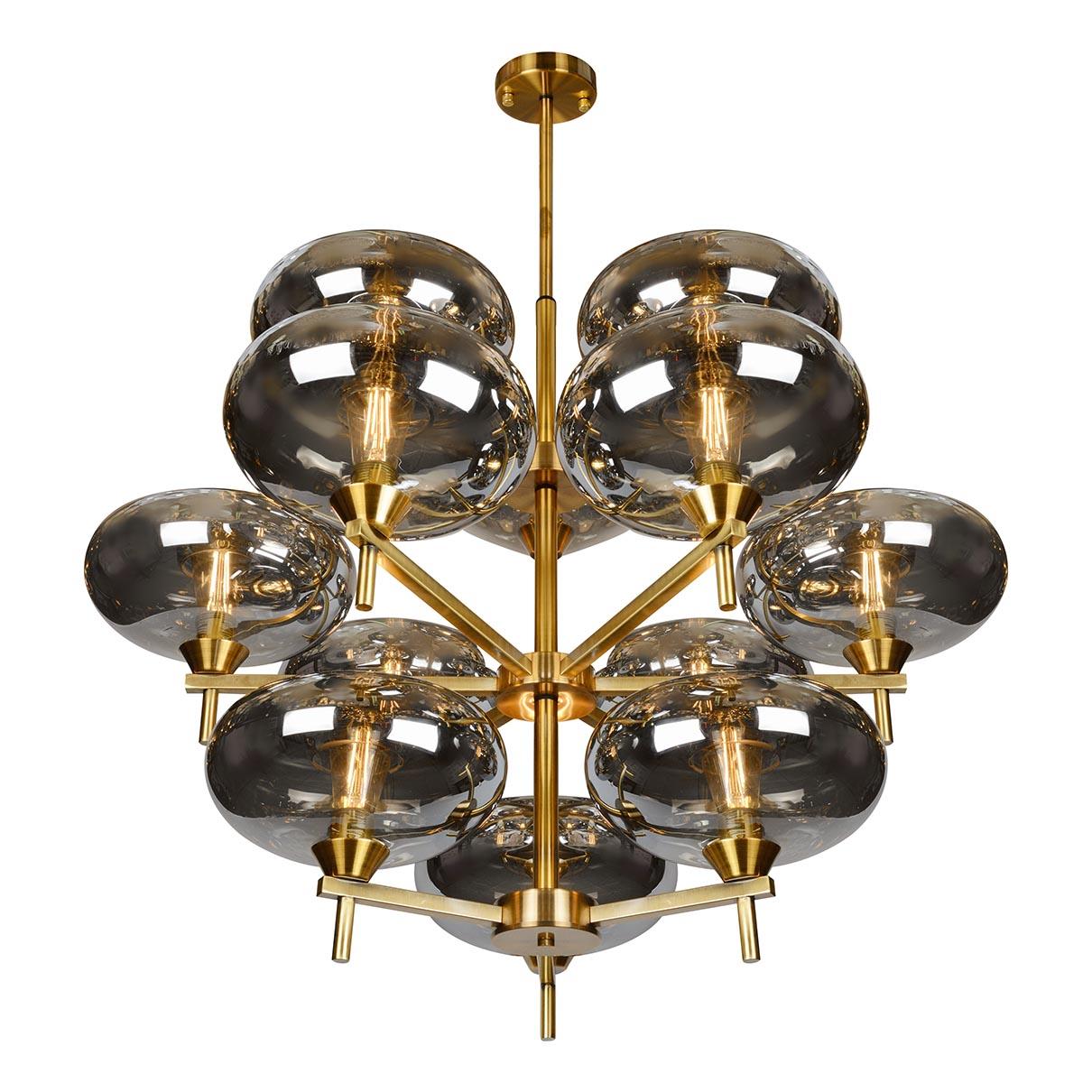 Подвесная люстра iLamp Rivoli 6607/12 GD