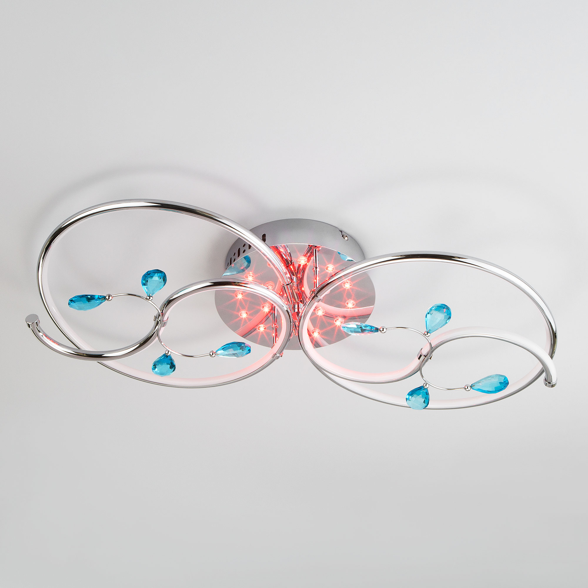 Потолочный светильник Eurosvet Venera 90131/2 хром